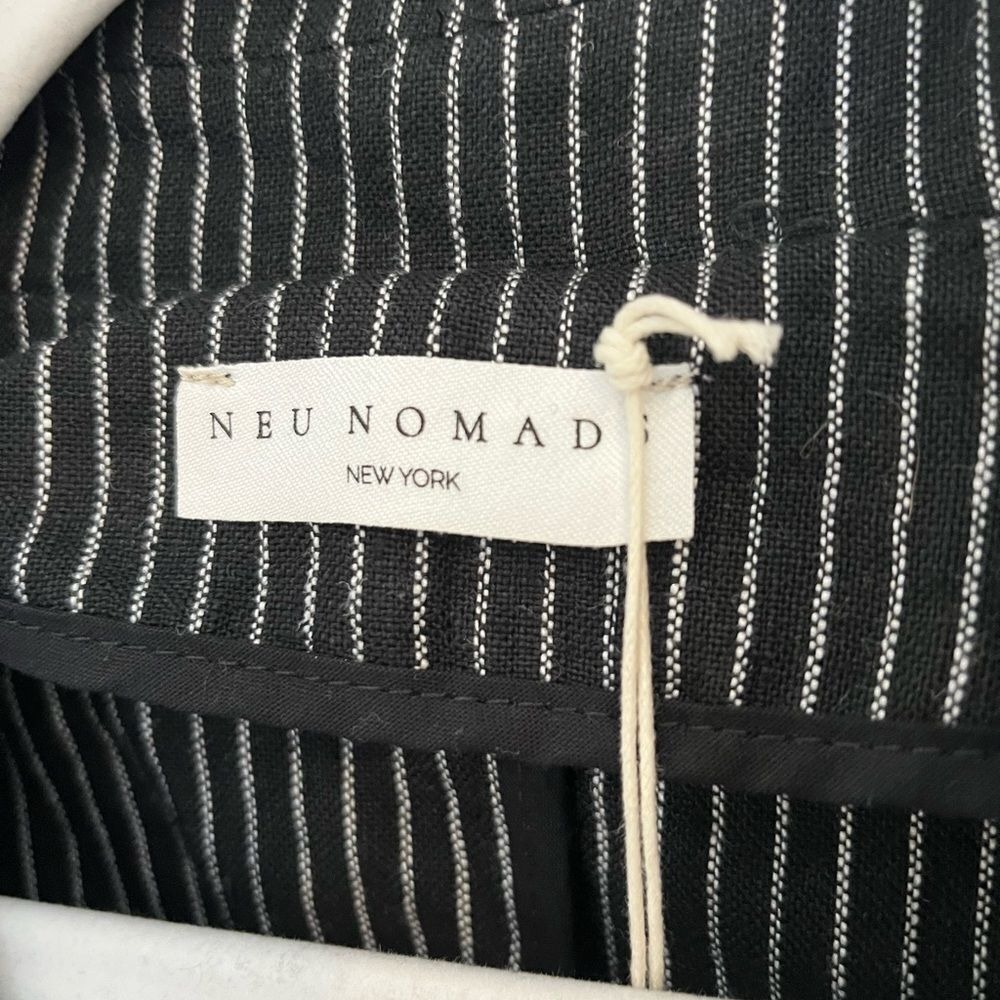 Neu Nomads NWT Black Striped Karlie Women's jacket size XS - Picture 4 of 9